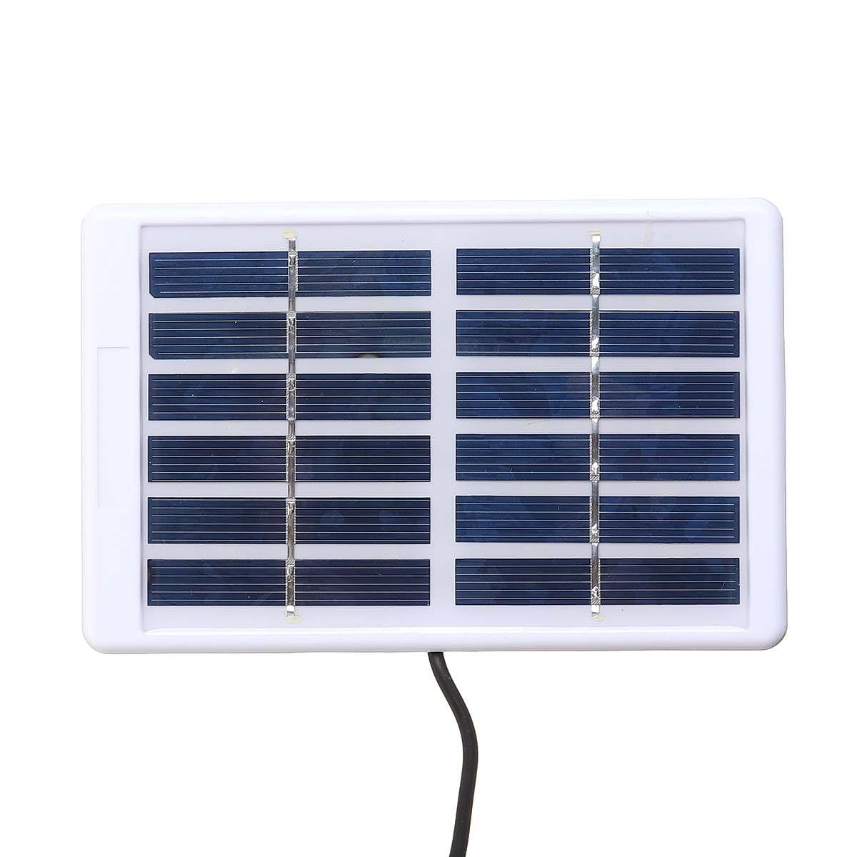 Tấm Pin Năng Lượng Mặt Trời 5W Chống Thấm Nước Cho Camera An Ninh Bộ Sạc Tấm Pin Năng Lượng Mặt Trời Ngoài Trời Với Cáp Sạc Micro USB 3M/10Ft 5V