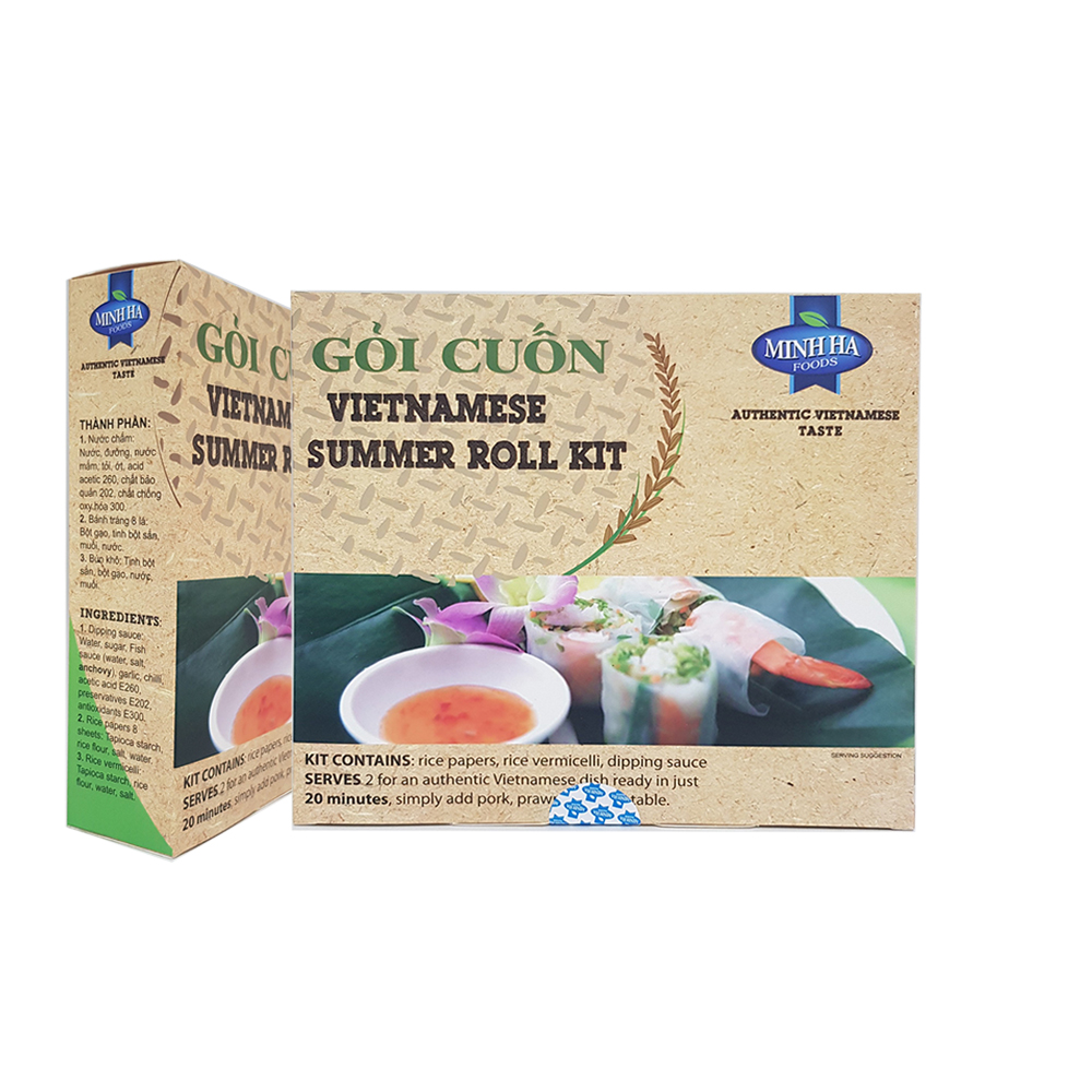 Bộ nguyên liệu Gỏi cuốn Minh Hà 200g - Summer Roll Kit