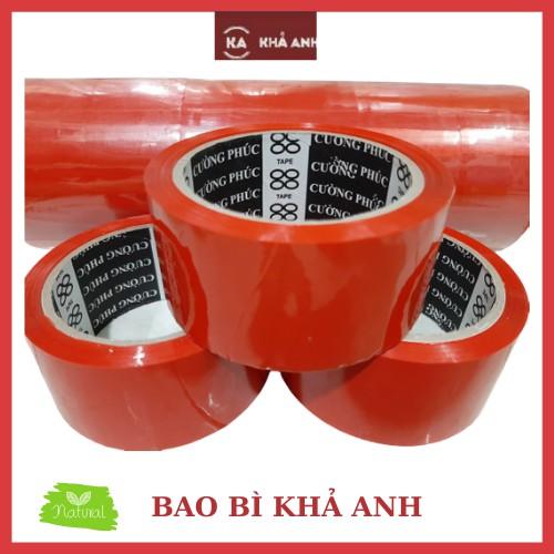 ️️ BĂNG KEO MÀU ĐỎ MAY MẮN - 5F 6 CUỘN