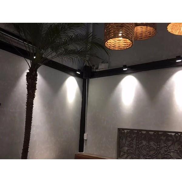 Bộ 3 Đèn Led Rọi Ray COB 7w Vỏ Trắng Và 1 Thanh Ray 1M