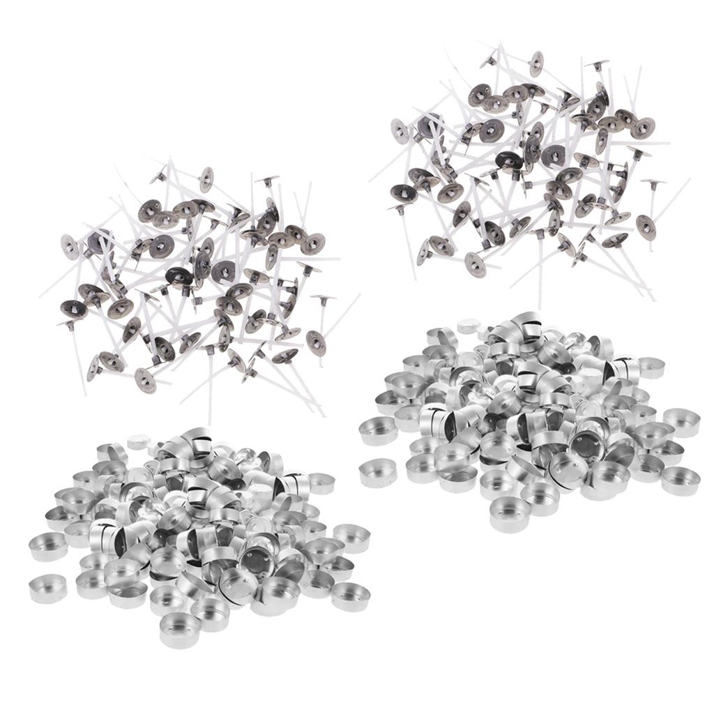600 Chiếc Nhôm Nến Tealight Trống Ốp Lưng Tín DIY Đèn Nến Bấc Làm Thủ Công