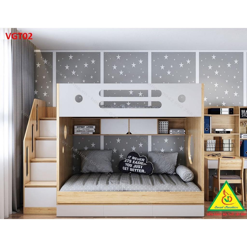GIƯỜNG TẦNG ĐA NĂNG CHO BÉ VGT02 - NỘI THẤT LẮP RÁP VIỄN DÔNG ADV