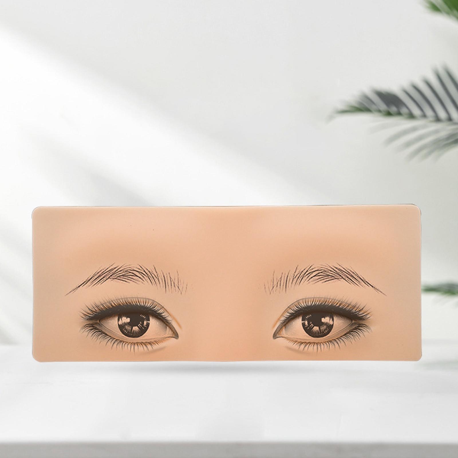 3D Eyebrow Eyeliner Practice Silicone Skin Experienced Artists Beginners