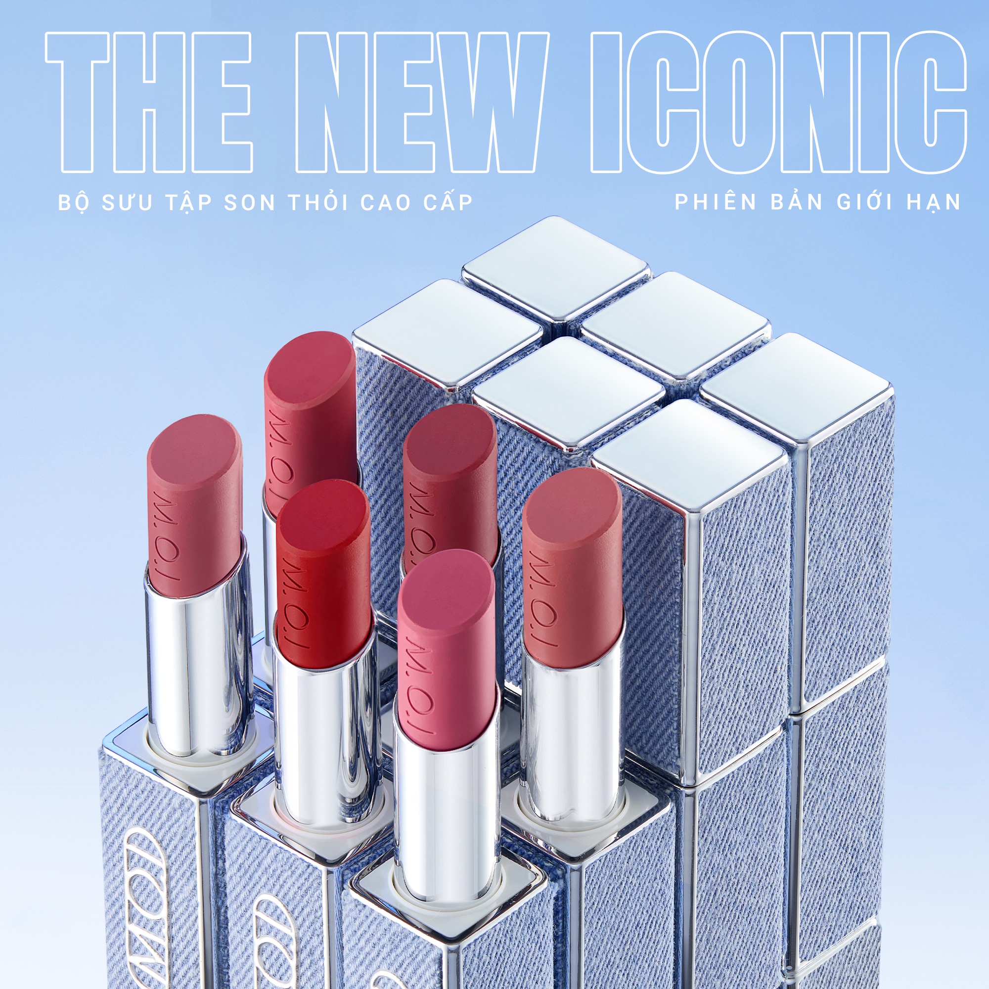 COMBO SON THỎI CAO CẤP THE NEW ICONIC PHIÊN BẢN GIỚI HẠN