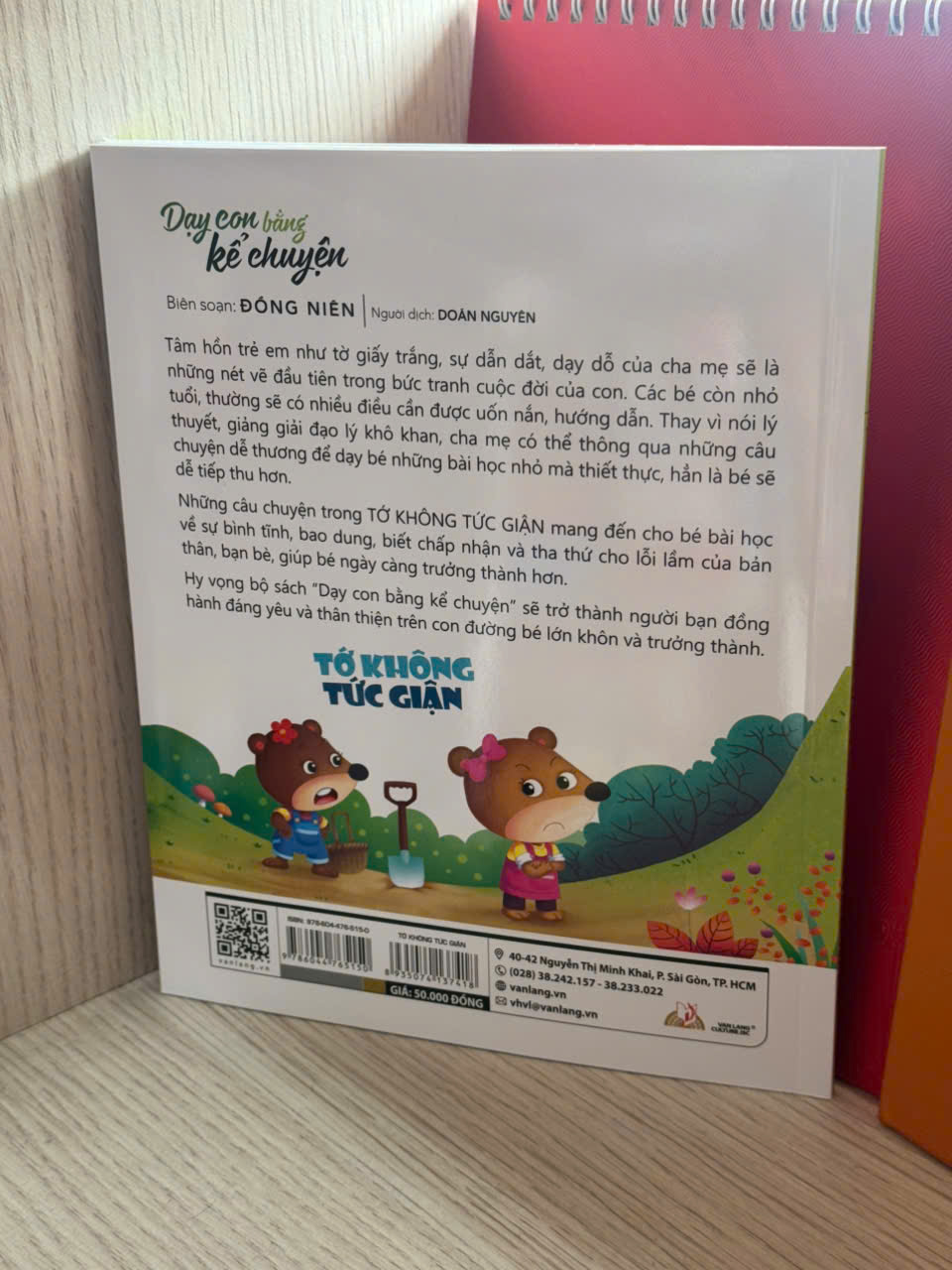 Dạy Con Bằng Kể Chuyện - Tớ Không Tức Giận - Tái Bản - Vanlangbooks