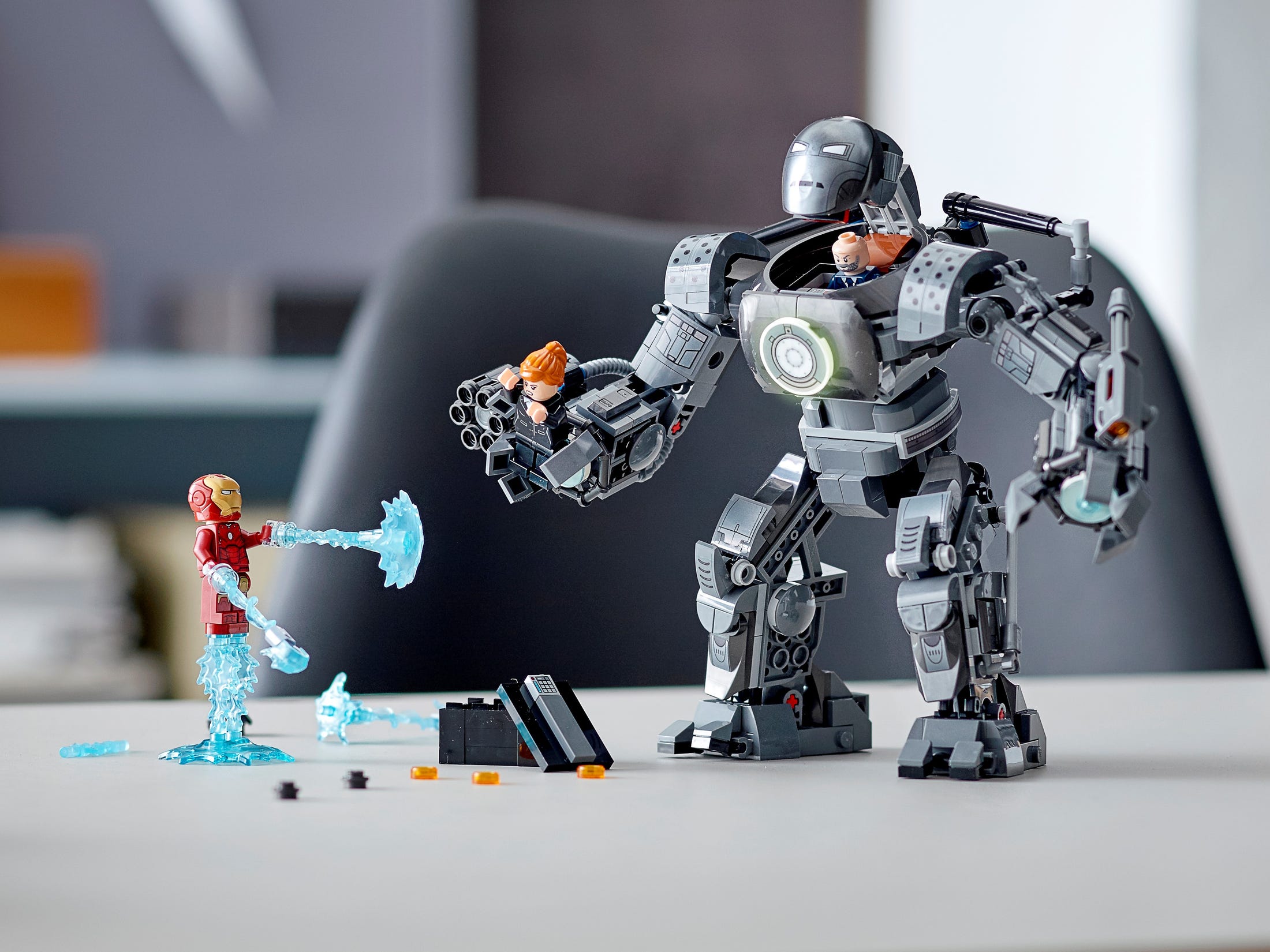 LEGO - 76190 Marvel Iron Man: Đồ chơi nhân vật nhỏ và siêu anh hùng hủy diệt của Iron Monger