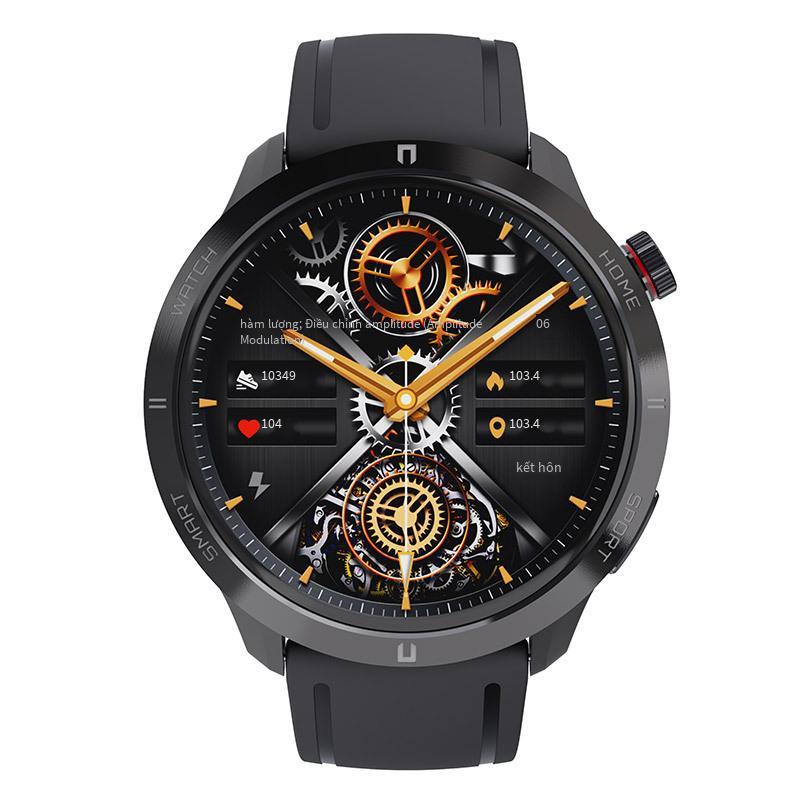 Khuyến mại Đồng hồ thông minh mới Màn hình AMOLED 1.43 inch Cuộc gọi Bluetooth Vòng đeo tay thể thao IP68 Chống nước