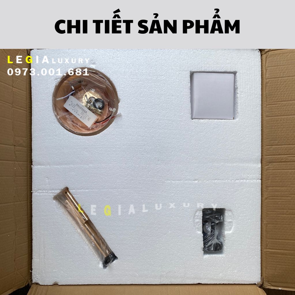 [Cao Cấp}  Quạt Trần Đèn Pha Lê Sang Trọng Lê Gia VENUS004 | Quạt Trần Có Đèn Trang Trí | Quạt Trần Đèn Chùm Hiện Đại | Quạt Trần Đẹp 2024 { Hàng Chính Hãng }