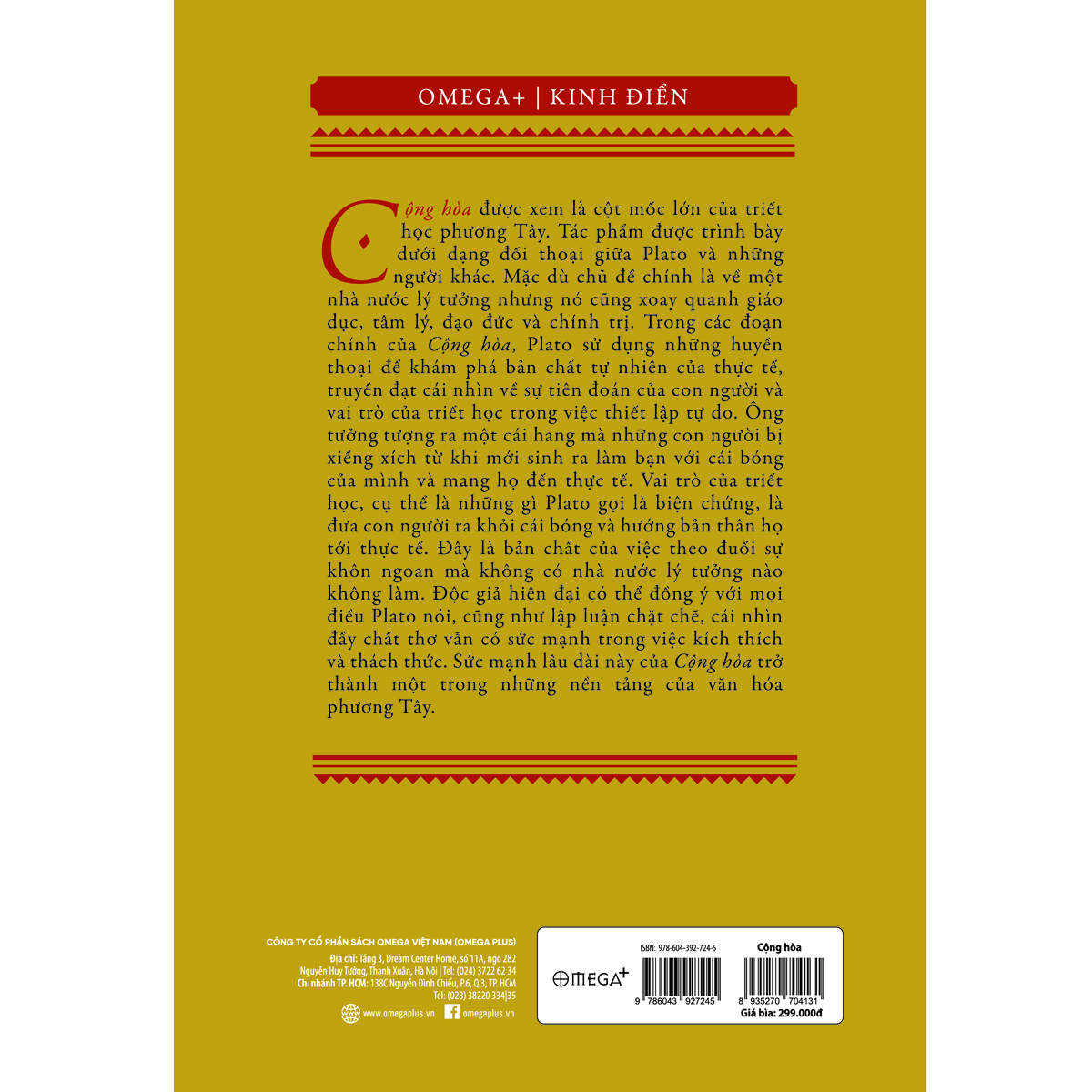 Sách - Cộng Hòa  299K