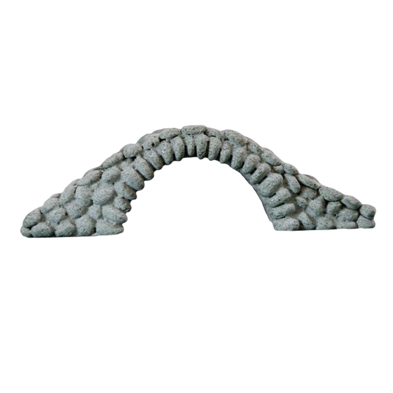 Miniature Bridge Micro Landscape Ornament Arch Bridge Figurine Resin Craft