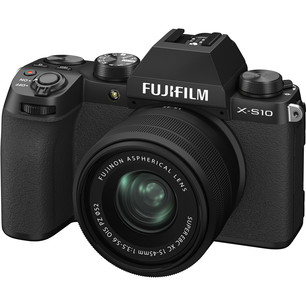 Máy ảnh Fujifilm X-S10 + Ống kính XF 15-45mm - Chính hãng