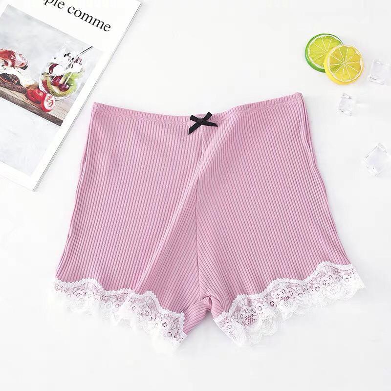 COMBO 5 QUẦN VÁY COTTON TĂM CHÂN REN 044