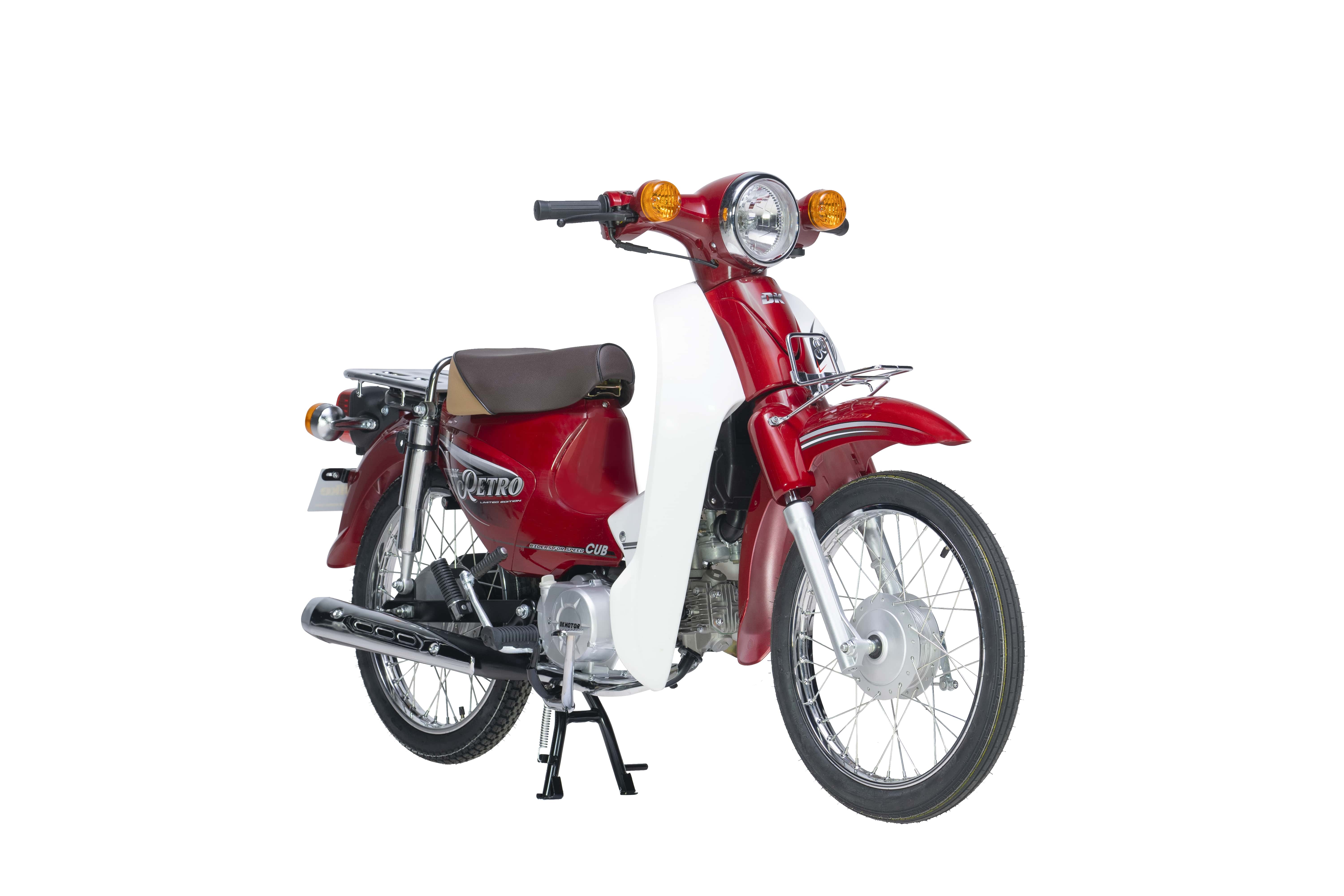 Xe Máy 50cc DK Retro - Màu Đỏ