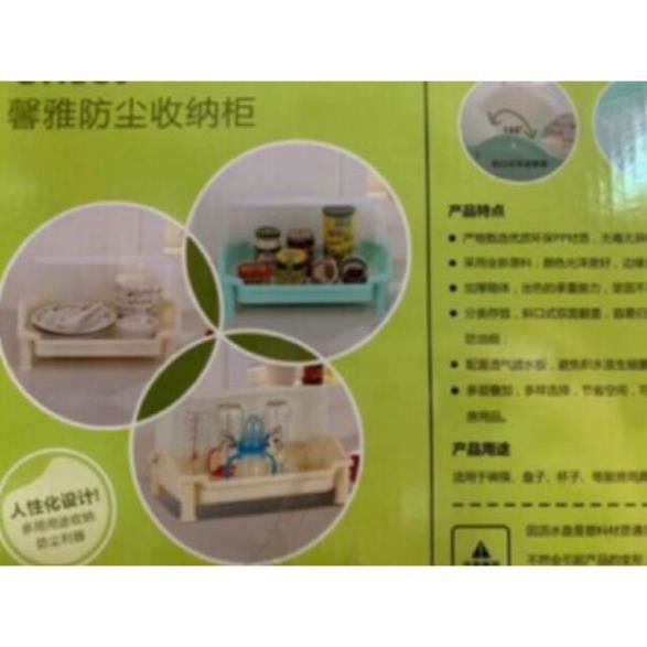 Rổ úp cốc chén,bình xữa có nắp đậy chống kiến dán duồi muỗi 2 cỡ