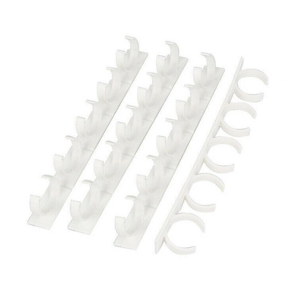 Kệ đựng gia vị nhà bếp 20 cái 4 dải, và mỗi dải có 5 kẹp trên đó, có thể chứa 5 lọ tiết kiệm không gian bếp