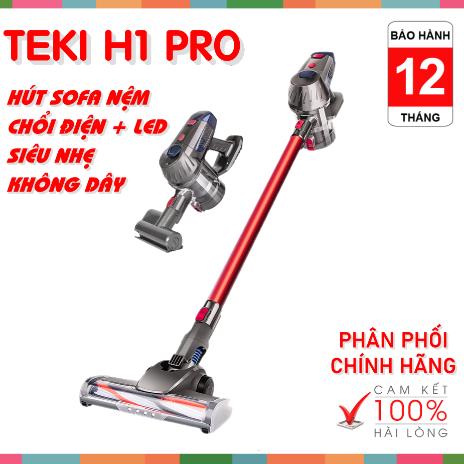 Dây sạc dành cho máy hút bụi Teki H1-H1 Pro Hàng chính hãng