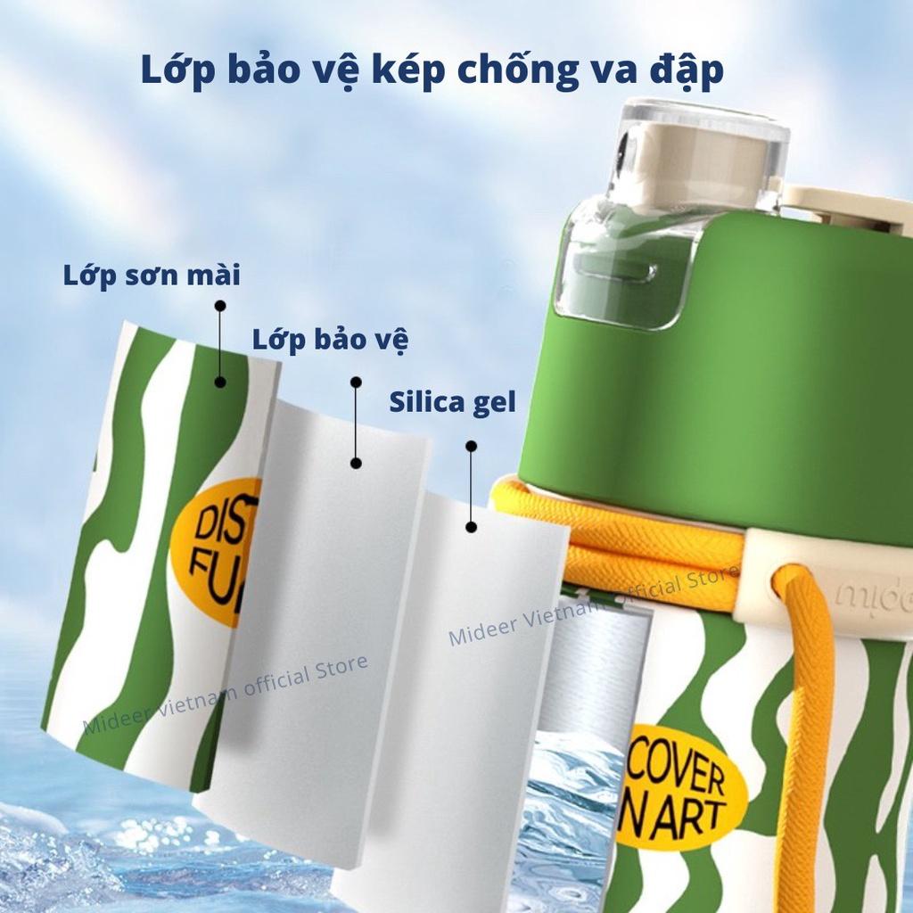 Bình nước thể thao tập gym có thể xịt khoáng Mideer Portable Spray Cup