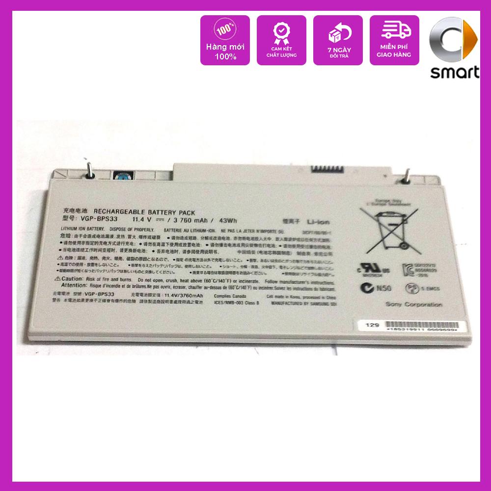 Pin cho Laptop Sony BPS33 SVT141A11L SVT15115CXS - Hàng Nhập Khẩu - Sản phẩm mới 100%