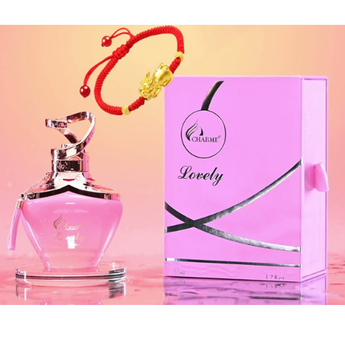 Nước Hoa Nữ Charme Lovely 50ml Chính Hãng, Tặng Kèm Vòng Tay May Mắn