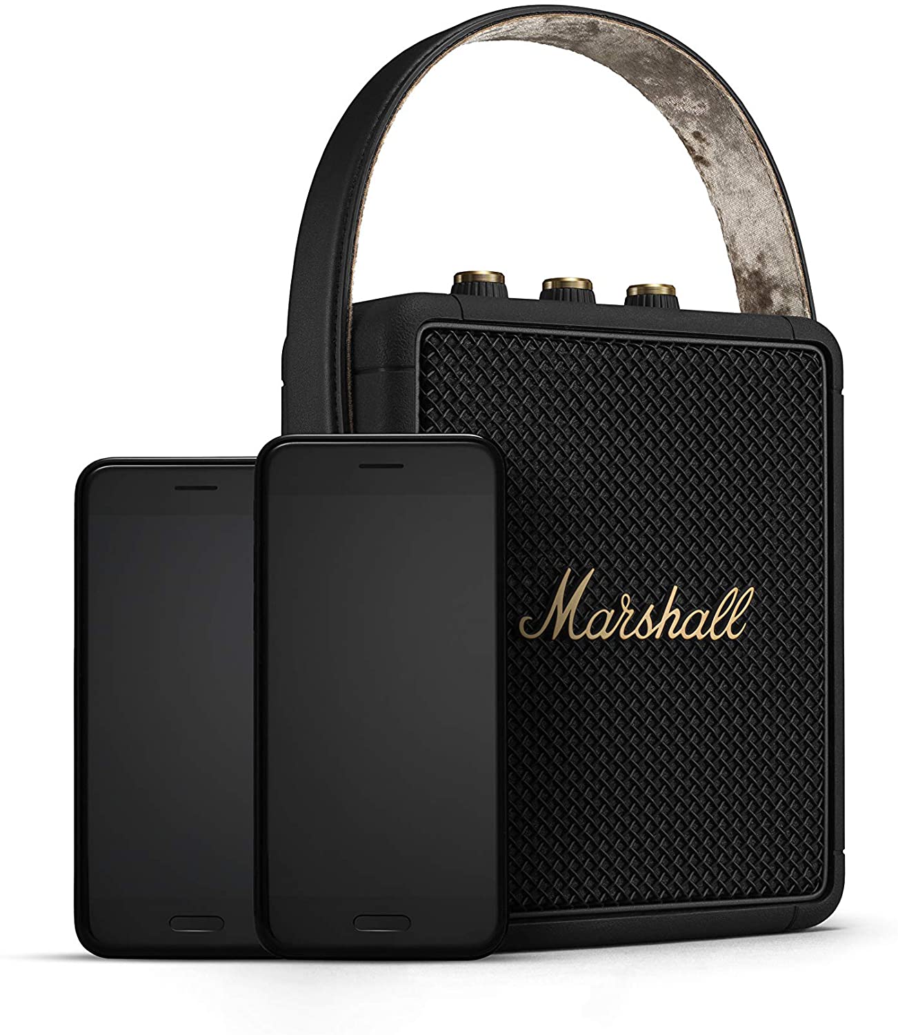 Loa di động Marshall Stockwell 2- Black &amp; Brass ( NEW )- Hàng nhập khẩu