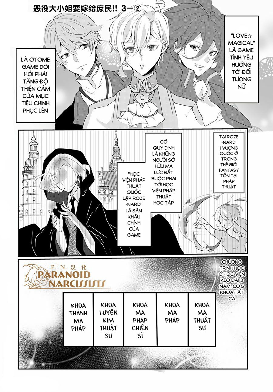 akuyaku reijo wa, shomin ni totsugitai! ! chapter 3.2 1