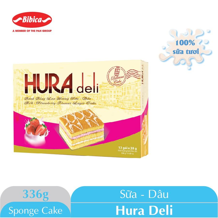 Bánh Bông Lan Hura Deli 336 gram