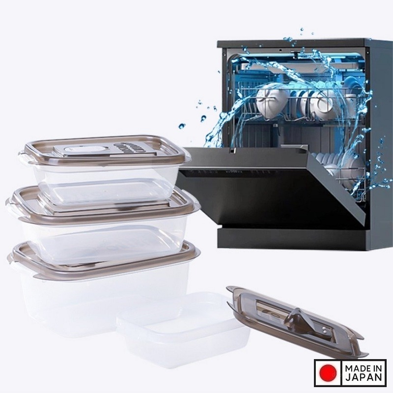 Hộp đựng thực phẩm có van thông hơi - Hàng nội địa Nhật Bản