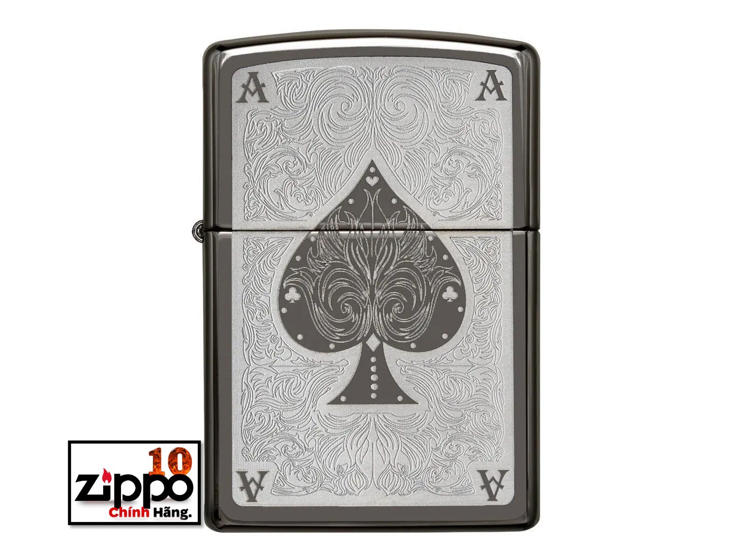 Bật lửa ZIPPO 28323 Ace Filigree - Chính hãng 100%