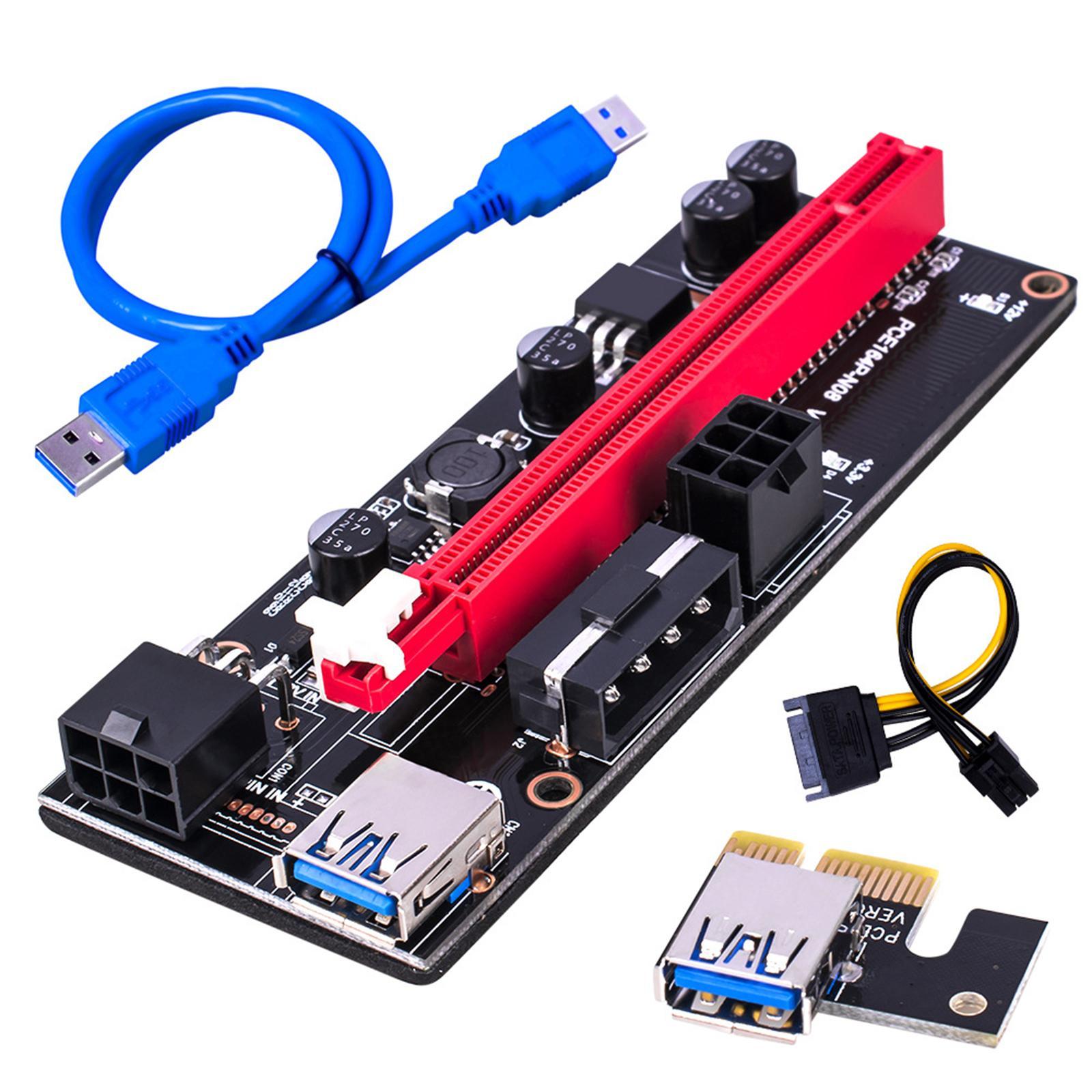 Ver009S 1x to 16x graphics expansion USB adapter card, 60cm USB 3.0