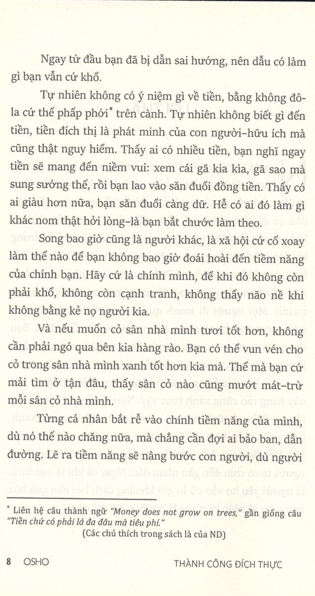 Thành Công Đích Thực - Danh Tiếng Tiền Tài Khát Vọng (ĐN)