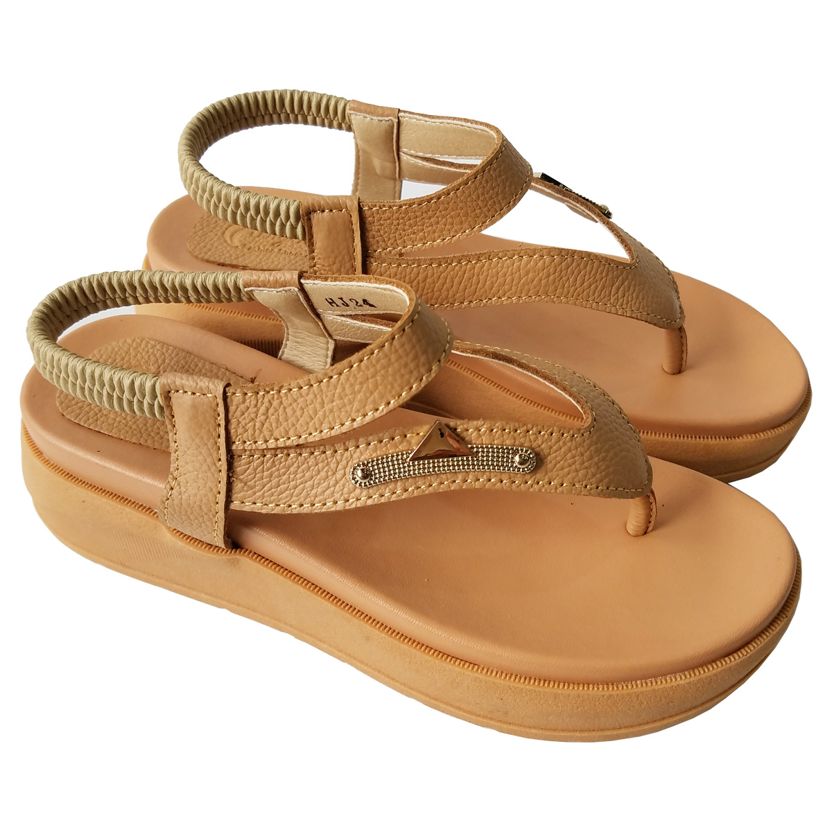 Giày Sandal Nữ Kẹp Da Bò Thật BIGGBEN Cao Cấp SDN91