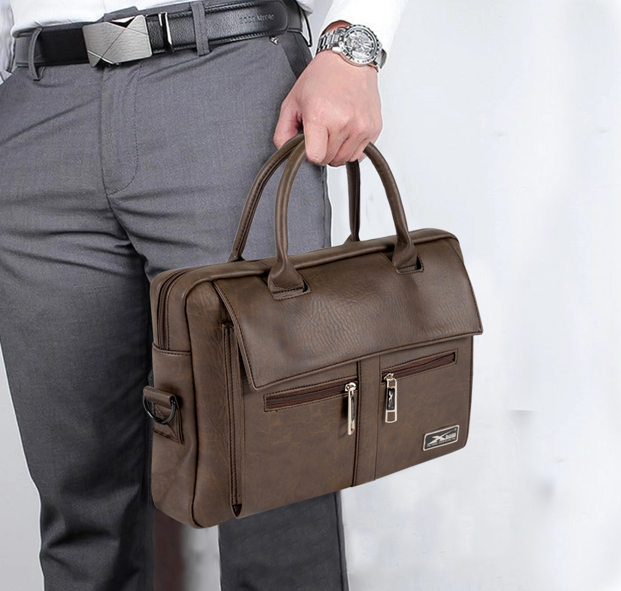 Cặp công sở, Cặp Laptop Xbags Lavish cao cấp Xb 4301, Đường may chắc chắn, Bền Bỉ