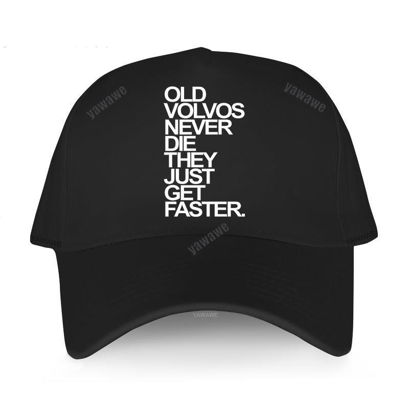 Đàn ông Yawawe Cap Mũ thời trang cổ điển Volvos không bao giờ chết Họ chỉ nhận được mũ bóng chày nhanh hơn Snapback Hip Hop Hat bình thường Color: grey mesh Size: Adjustable  Age Range: >8Y