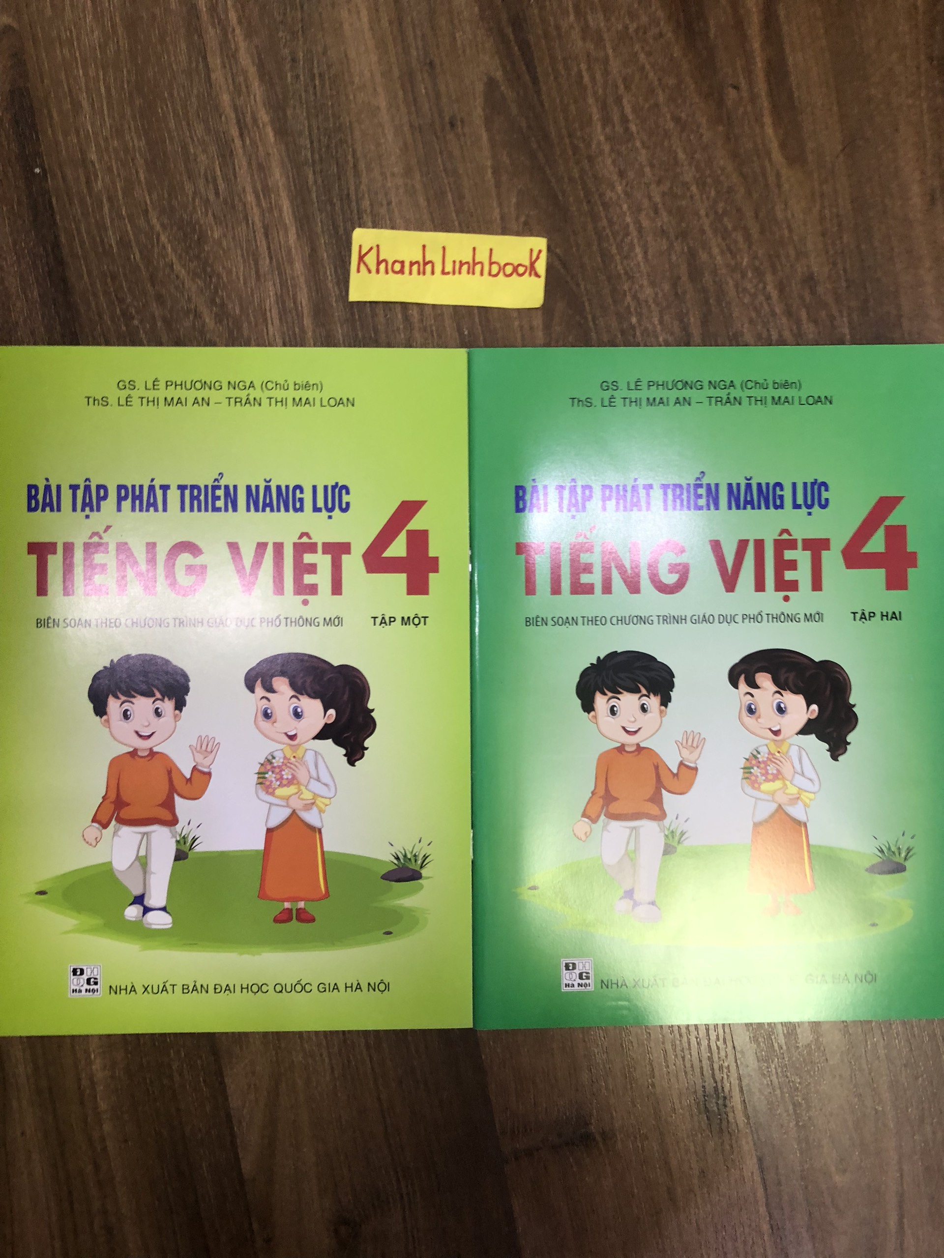 Sách - Combo Bài tập tiếng việt phát triển năng lực 4 - tập 1 + 2