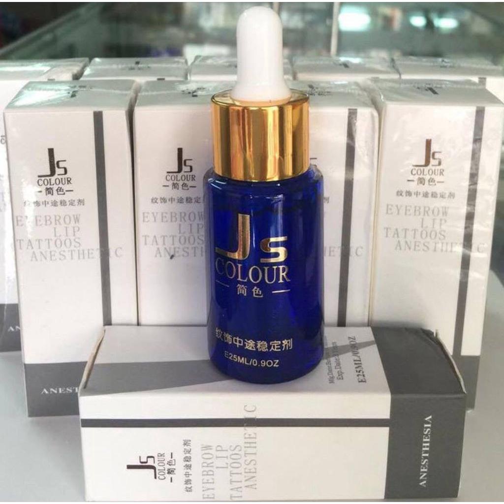 JS dùng tan bầm chống sưng, giảm thâm loang mực xăm