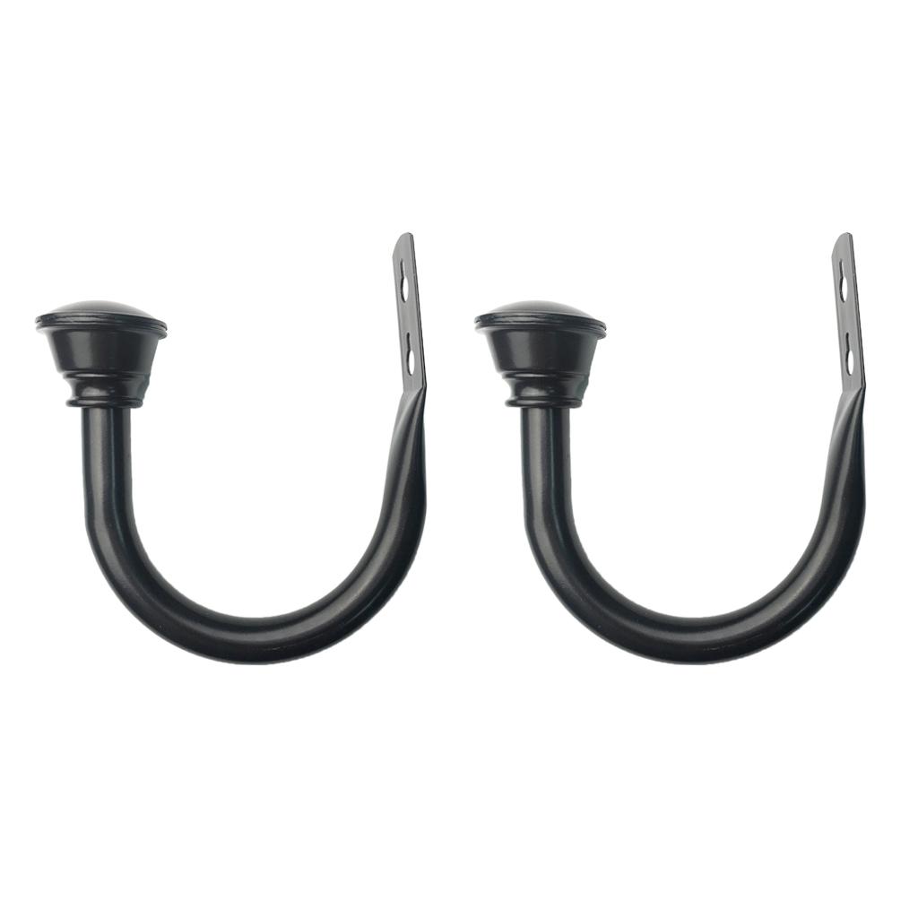 2x Durable Curtain Hanger f/ Curtain Treatment Hardware