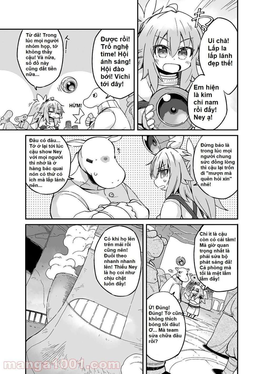 ngay cả khi hậu tận thế, thật hạnh phúc vẫn còn được sống... chapter 16 11