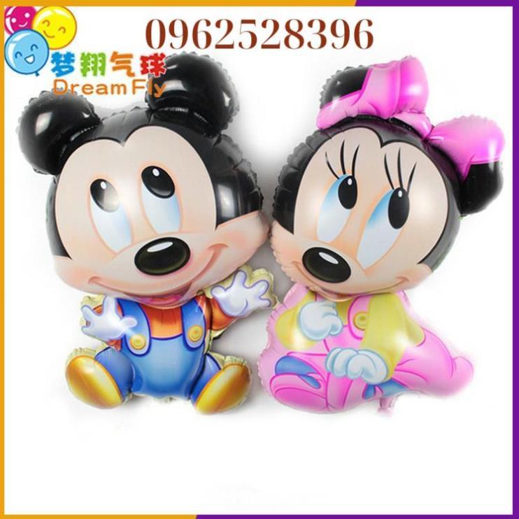 Set bóng trang trí sinh nhật chủ đề ️chuột mickey️, bóng bay sinh nhật cho bé tuổi chuột