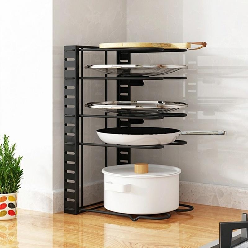 KỆ NHÀ BẾP để thớt, xoong, nồi, cao cấp nhiều tầng , sơn chống gỉ