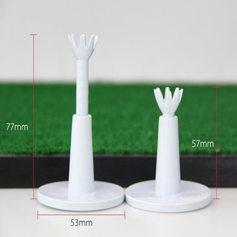 2X Rubber Golf Tees Holder for Golf Driving Range Tee Practice Accessories