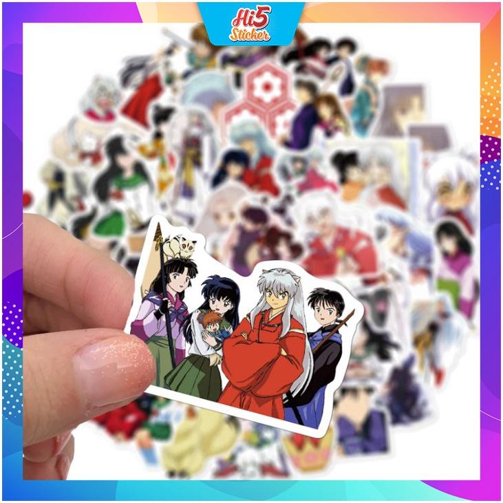 Sticker Hình Dán Trang Trí Anime Khuyển Dạ Xoa InuYasha ms#230