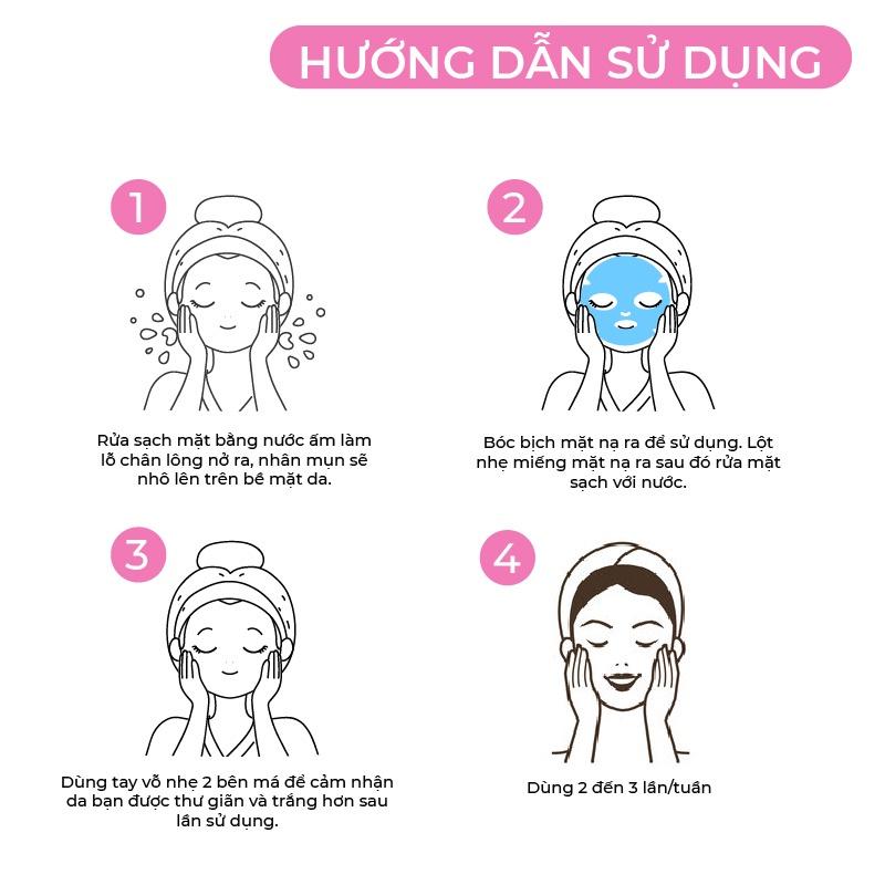 Mặt Nạ Giấy 3W Clinic Dưỡng Ẩm Trắng Da Giảm Mụn Fresh Mask Sheet Chăm Sóc Da Toàn Diện 23ml