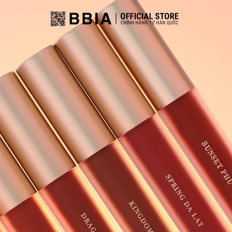 Son Kem Lì Bbia Last Velvet Lip Tint ASIA EDITION Version 2 5g Bbia Official Store