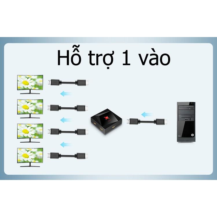 Switch splitter hdmi 4 cổng hỗ trợ 2 chiều - Jinghua Q513 H401M