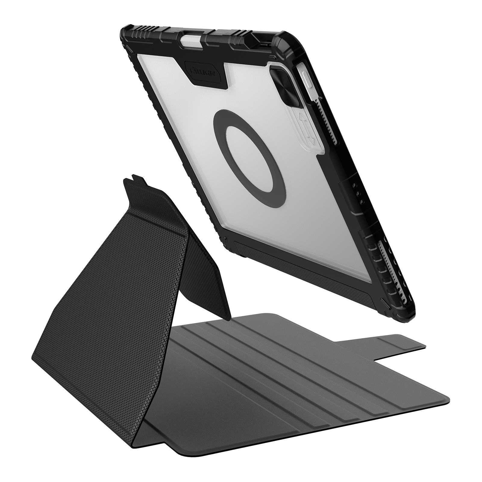 Bao da cho iPad Pro 11 inch & iPad Pro 12.9 inch 2020/2021/2022 Nillkin Bumper SnapSafe Case - Hàng Chính Hãng