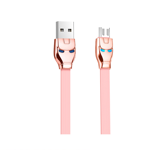 Cáp sạc IronMan HoCo U14 cổng MicroUSB - Hàng Chính Hãng
