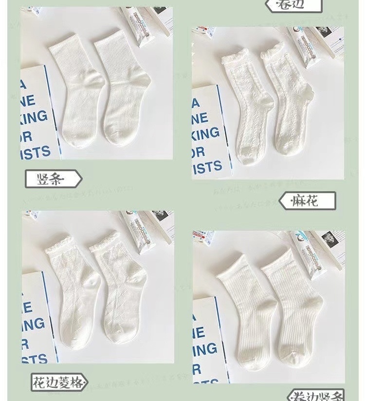 SET 5 ĐÔI TẤT VỚ NƠ NỮ DỄ THƯƠNG MÃ 50 DÀNH CHO NỮ