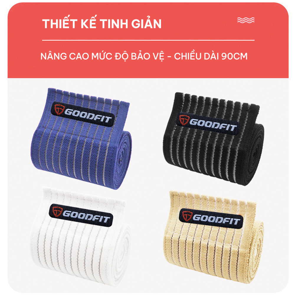 Đai quấn bảo vệ bắp chân, ống đồng GoodFit GF603C co giãn và thoáng khí