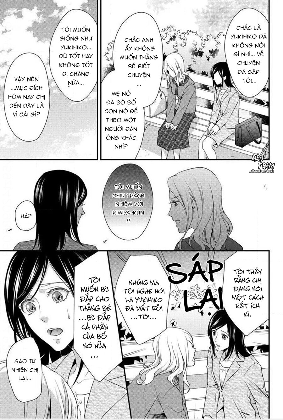 tình yêu trong gia đình - vượt qua ranh giới với con chồng chapter 4 8