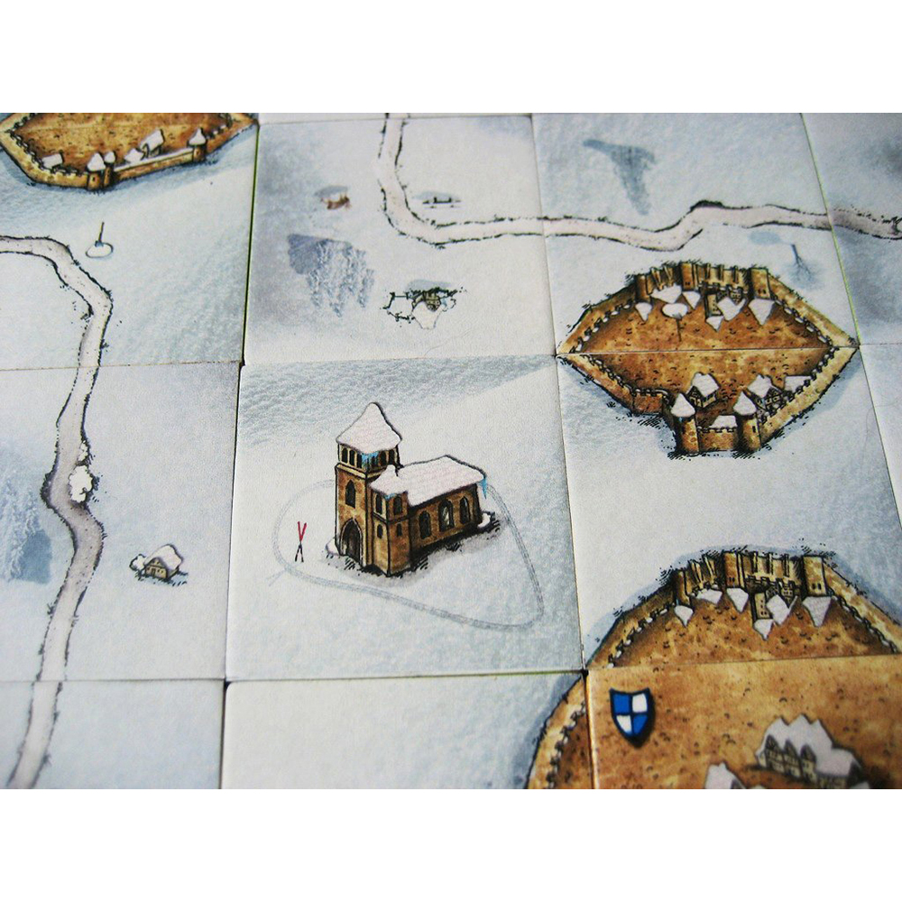 Thẻ Bài Board Game Winter Edition Carcassonne